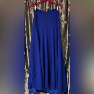 Stunning royal blue strapless SHEIN dress 4X